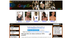 Desktop Screenshot of gaysencolombia.com